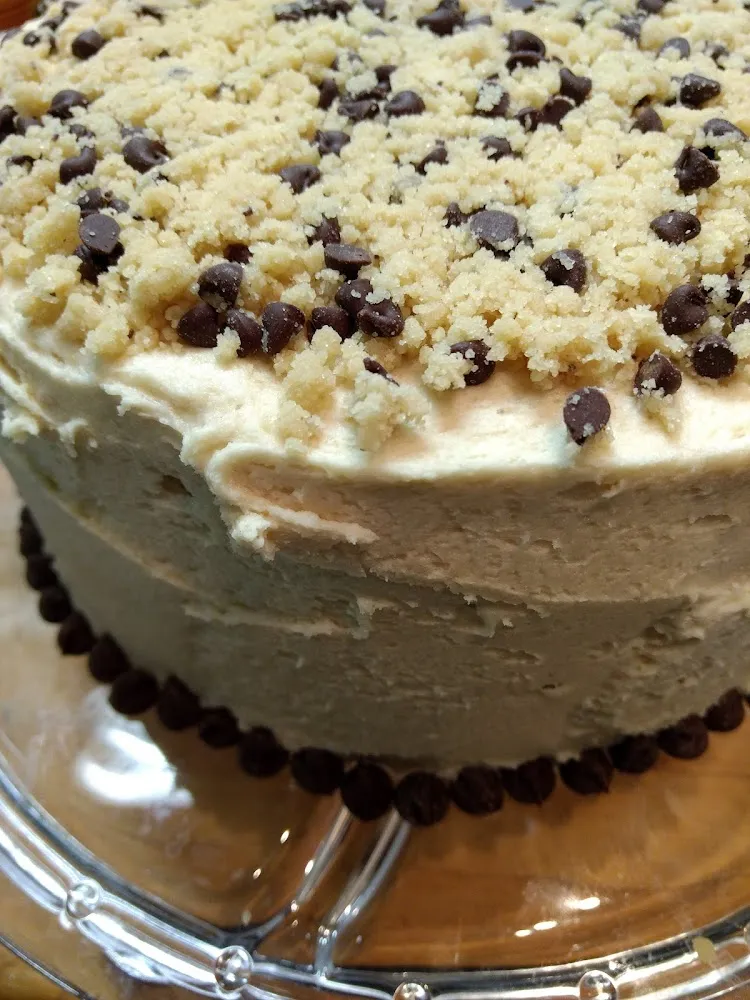Chocolate Chip Cookie Dough Cake